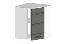 Шкаф навесной угловой СБК Канзас ШУ-60