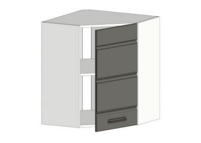 Шкаф навесной угловой СБК Канзас ШУ-60