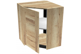 Шкаф навесной угловой СБК Сити ШУ-60