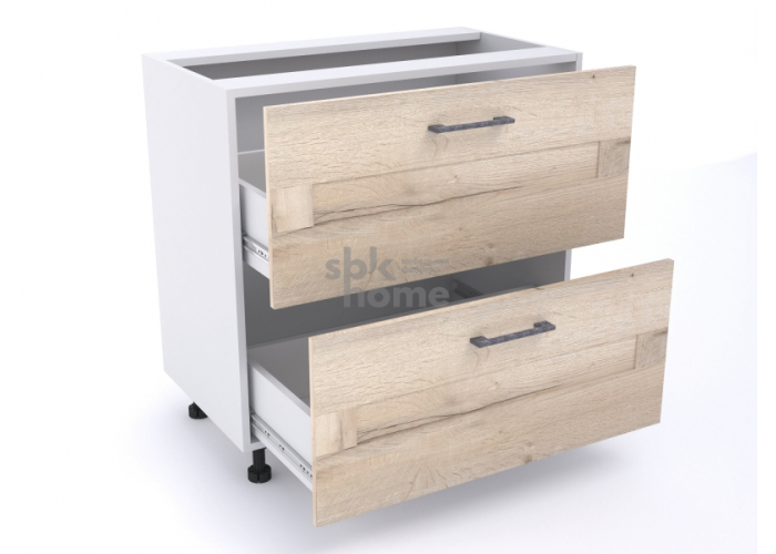 Стол СБК Дублин СЯ-80(2) с ящиками