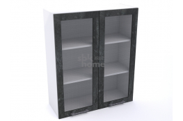 Шкаф СБК Дублин ШСТ-80 960 2-х дверный навесной со стеклом