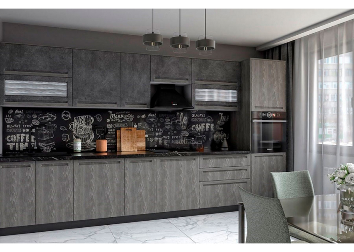 Кухонный гарнитур СБК Грей №4 3.8