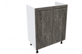 Стол 2-х дверный под мойку СБК Грей СМ-60