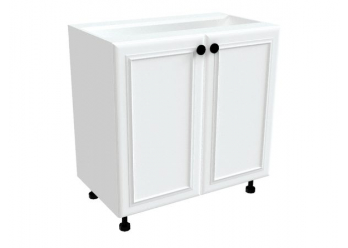 Стол рабочий 2-х дверный СБК Бьянка С-80