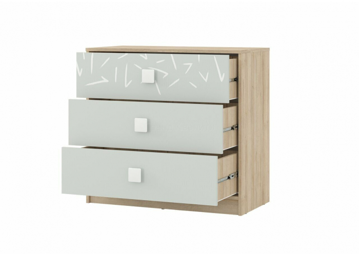 Комод с тремя ящиками Гранд Кволити Микки