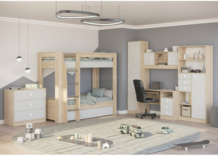 Комод с тремя ящиками Гранд Кволити Микки