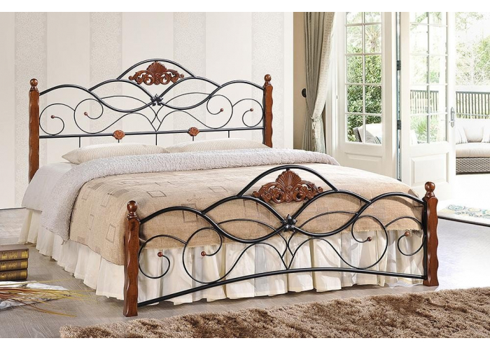 Кровать TetChair Canzona красный дуб 160