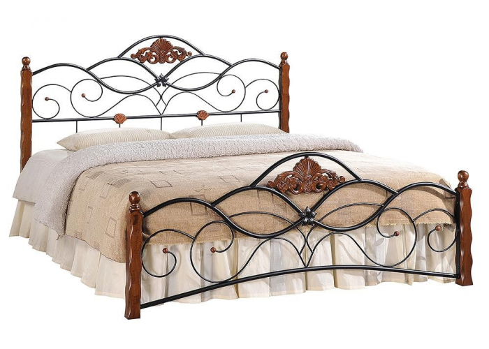 Кровать TetChair Canzona красный дуб 160