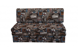 Диван Дивановв Хит Париж цветной 90