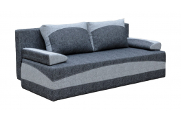 Диван Дивановв Сити Серо-черный 140