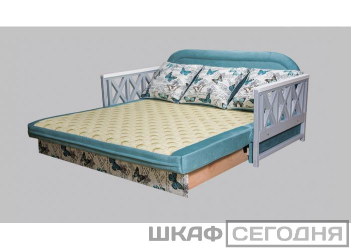 Диван Дивановв Прованс Бабочки 140 бирюза