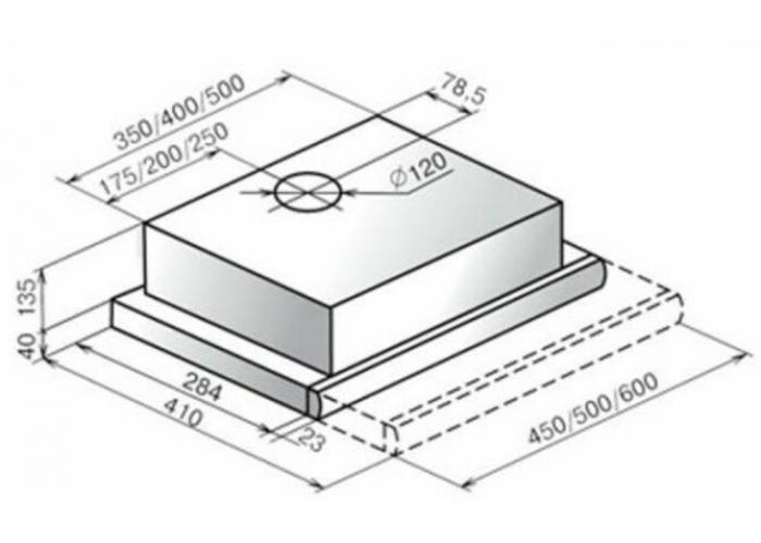 Вытяжка Эликор Интегра 60 нерж
