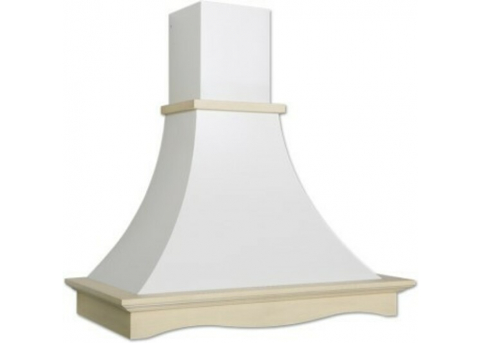 Вытяжка Эликор Рококо 60 белый муар
