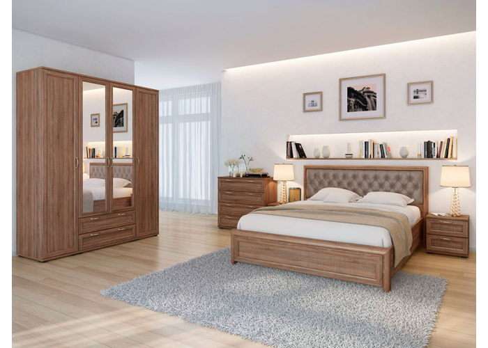 Стеллаж боковой Евромебель Рандеву ST30