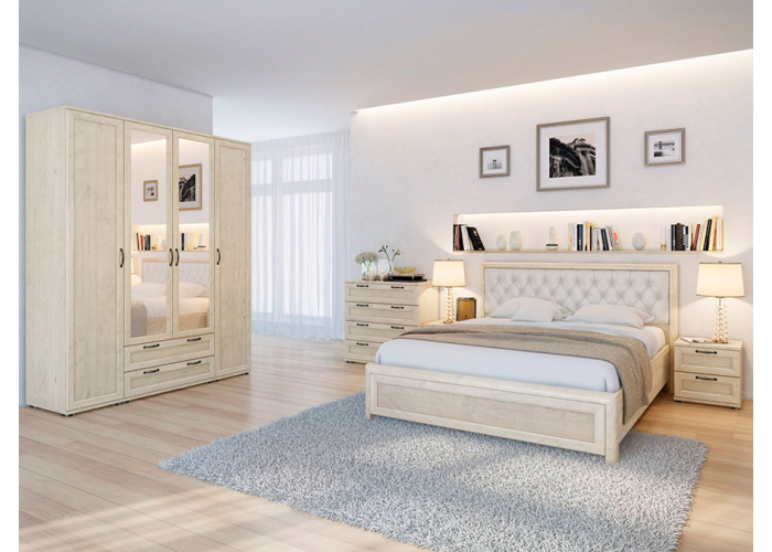 Стеллаж боковой Евромебель Рандеву ST30