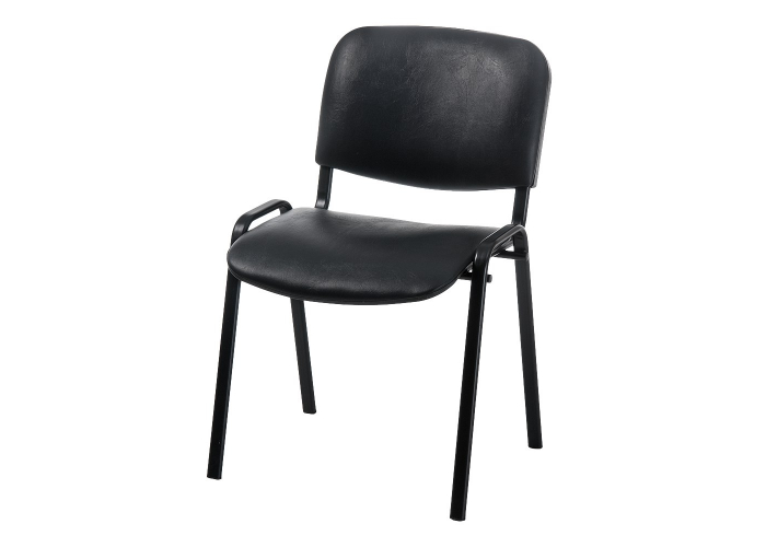 Стул ФАБРИКАНТ Изо Черный кожзам PV
