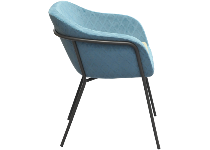 Стул ФАБРИКАНТ Рико VL BL с подушкой