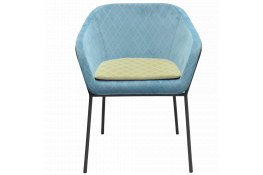 Стул ФАБРИКАНТ Рико VL BL с подушкой