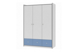 Шкаф Формула Мебели Дельта-9.1 Сильвер
