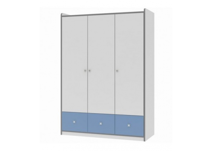 Шкаф Формула Мебели Дельта-9.1 Сильвер