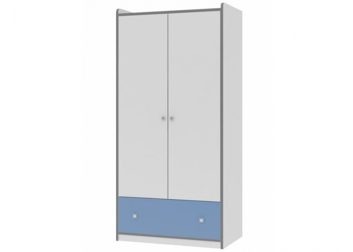 Шкаф Формула Мебели Дельта 9 Сильвер