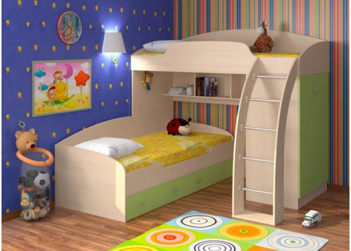 Кровать верхняя Формула Мебели Соня 1