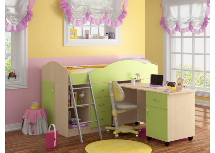 Кровать двухъярусная Формула Мебели Дюймовочка-5.2