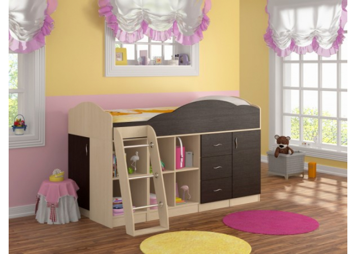 Кровать двухъярусная Формула Мебели Дюймовочка-5.4