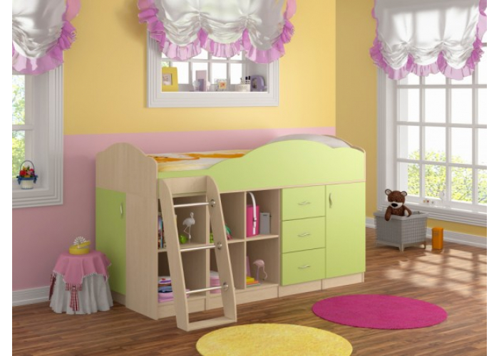 Кровать двухъярусная Формула Мебели Дюймовочка-5.4