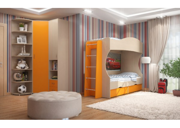 Шкаф угловой Формула Мебели ДЕЛЬТА-1