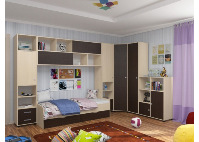 Шкаф угловой Формула Мебели ДЕЛЬТА-1