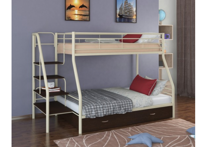 Кровать двухъярусная Формула Мебели Толедо-1Я