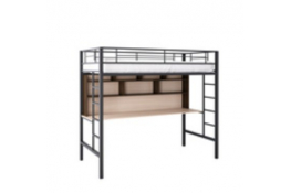 Кровать-чердак с рабочей поверхностью Формула Мебели Севилья-1-2