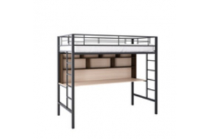 Кровать-чердак с рабочей поверхностью Формула Мебели Севилья-1-2