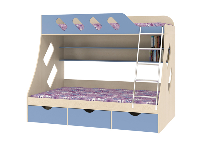 Кровать двухъярусная Формула Мебели Дельта-20.01