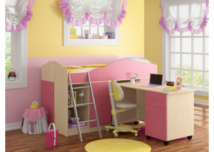 Кровать двухъярусная Формула Мебели Дюймовочка-5.2