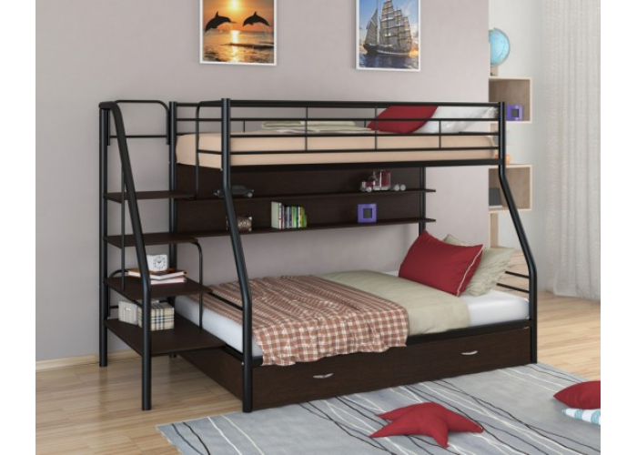 Кровать двухъярусная Формула Мебели Толедо-1ПЯ