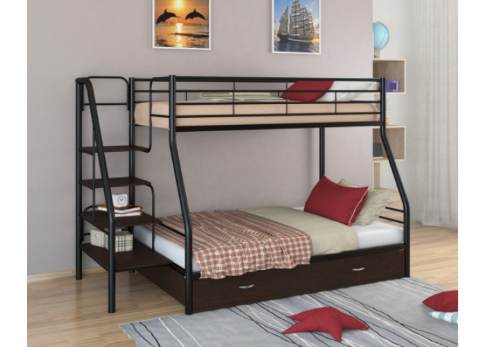 Кровать двухъярусная Формула Мебели Толедо-1Я