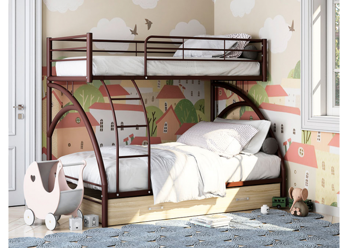 Кровать двухъярусная Формула Мебели Виньола-2 Я