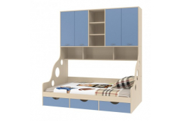 Кровать с антресолью Формула Мебели ДЕЛЬТА-21.01