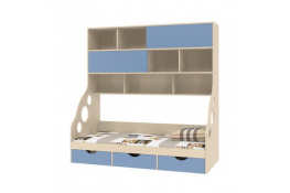Кровать с антресолью Формула Мебели ДЕЛЬТА-21.12