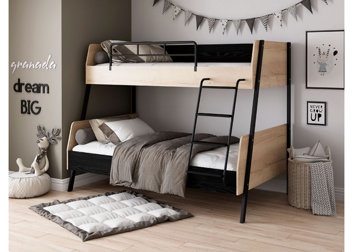 Кровать двухъярусная Формула Мебели Дельта-Лофт 20.02.04