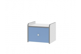Тумба Формула Мебели Дельта-24.4 Сильвер