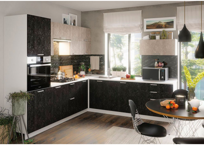 Кухонный гарнитур Стендмебель Бетон №3 4.6