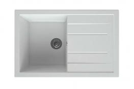 Мойка HORKE М-14 белый металлик