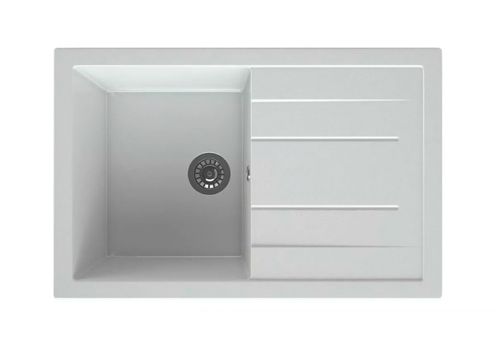 Мойка HORKE М-14 белый металлик