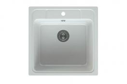 Мойка HORKE М-34 белый металлик