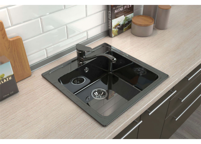 Мойка HORKE М-34 белый металлик