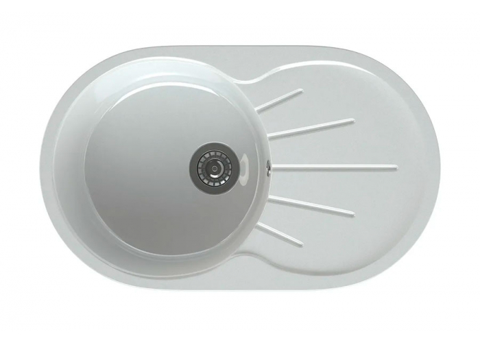 Мойка HORKE М-5 белый металлик