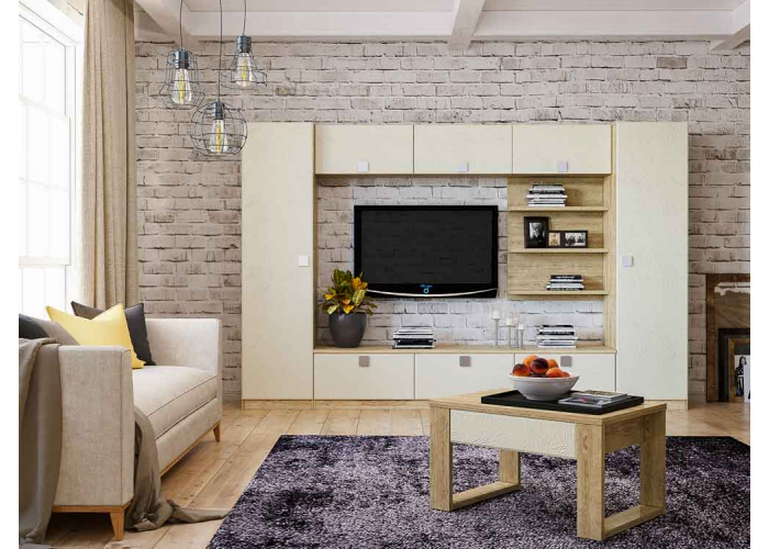 Шкаф-пенал Compass Анастасия Дуб Роше АН-2К